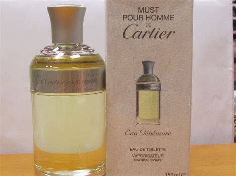 must pour homme de cartier eau genereuse|must De Cartier perfume uk.